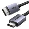UGREEN 4K DisplayPort į HDMI konvertavimo kabelis 1080P@120Hz 4K@30Hz vienakryptis perdavimas Aktyvus DP 1.2 į HDMI 1.4 Konversinis laidas Didelio patvarumo