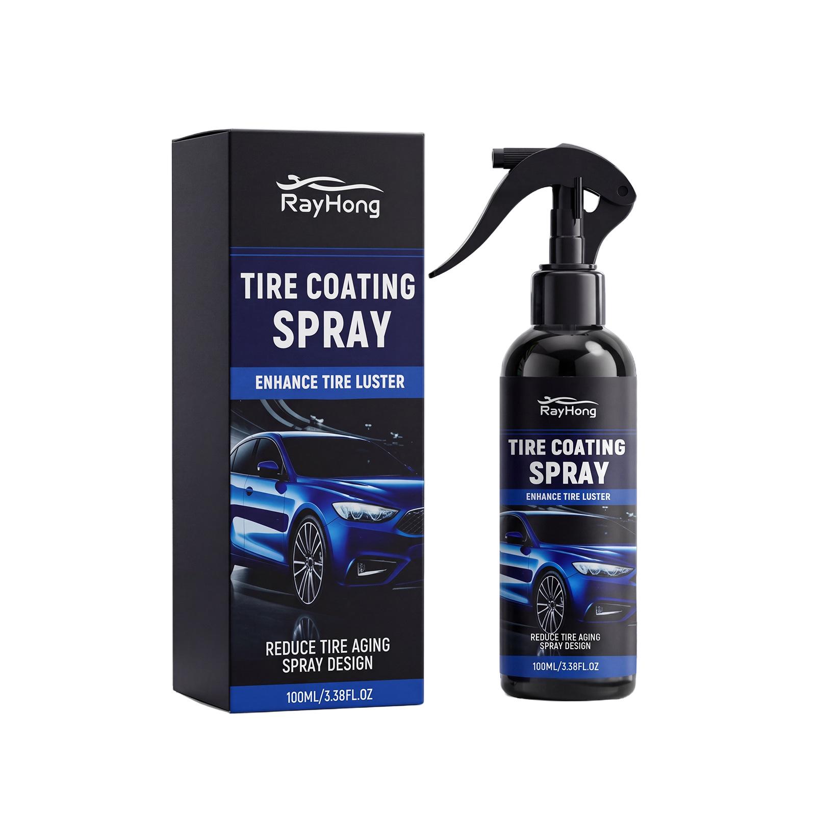 RAYHONG Tire Shine & Cleaning Spray
