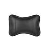 Car Neck Pillows Both Side Pu Leather 1pcs Pack Headrest For Head Pain Relief Filled Fiber Universal Car Pillow