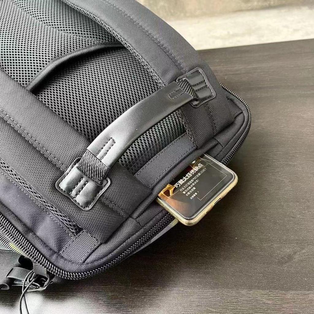 Herrars expanderbara laptopryggsäck i ballistisk nylon - Lättviktig och avslappnad