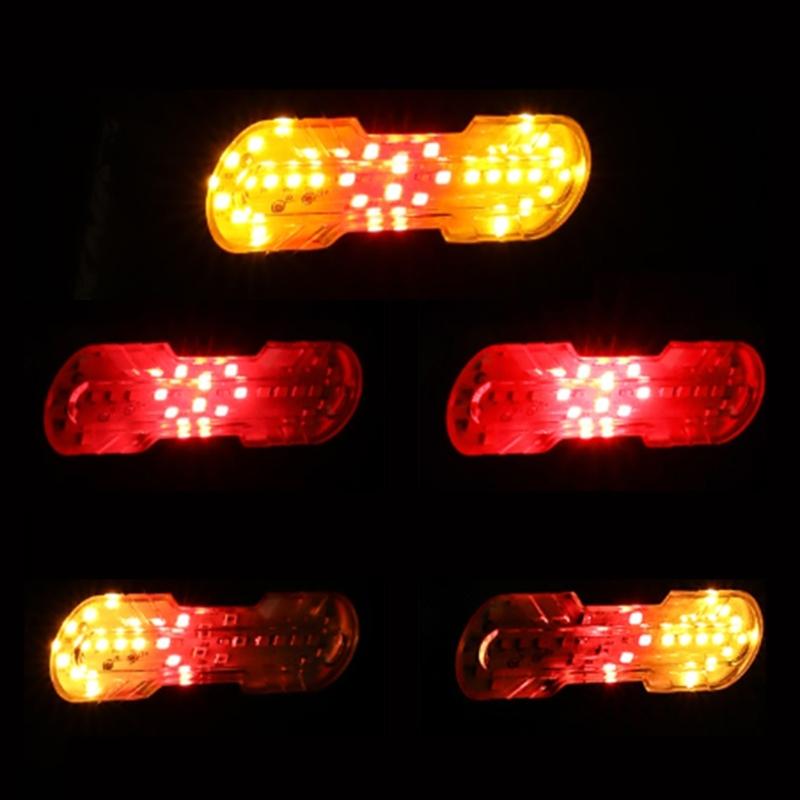 Bicycles Wireless Remote Control Turn Light USB Rechargeable Safety Warning Cycling Light LED Bicycles Rear Light