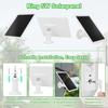 6W Solar Panel for Ring Camera, Adjustable Solar Panel Compatible with Ring Spotlight Cam Plus/Pro and Cam Battery, IP65 Waterproof Solar Charger