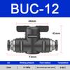 To Turn Switch Manual Ball Current-limiting BUC BTC Series 4mm 6mm Pneumatic Push In Quick Joint Connector Hand Valve