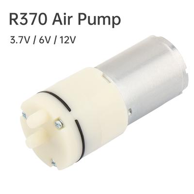 R370 Mini vakuová pumpa Motor 3,7V / 6V /12V Mini vzduchová pumpa Vzduchová membránová pumpa Mikro vakuový posilovací motor Průtok 0,5 - 2,5 l/min