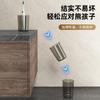 Wandgemonteerde Tandenborstelhouder Rek Met Zuignap Metalen Badkamer Organizer Elektrische Tandenborstels Bekers Gunmetal Grijs