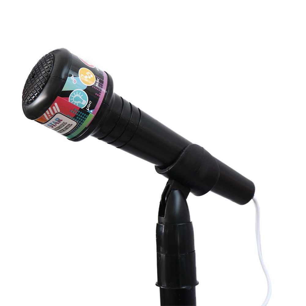 LED Light Karaoke Toy Music Instrument Toys Singing Microphone Kids Microphone Singing Song Toy