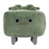 Clay The Claymore Plushie Green Quadrate Plushie Headrest Accessories Treat Series Model For Tot Birthday Treats 20Cm