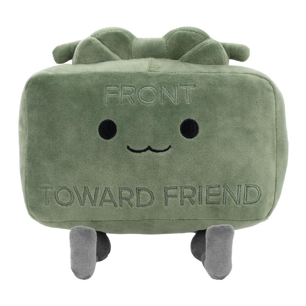 Clay The Claymore Plushie Green Quadrate Plushie Headrest Accessories Treat Series Model For Tot Birthday Treats 20Cm