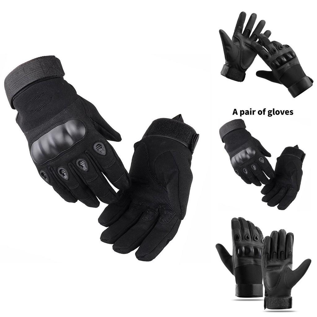 Mens Sports Half Finger Full Finger Tactical Gloves With Breathable Nylon For Bike Riding