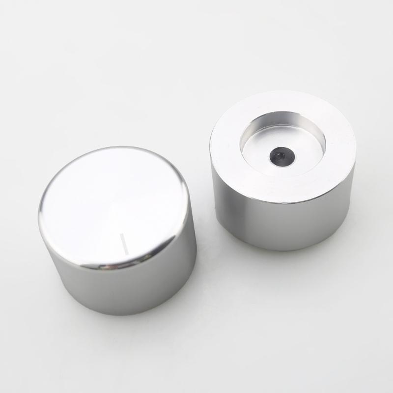 Perilla de Volumen de Aluminio de 35x22 mm para Altavoz Con Giro Suave y Diseño Duradero