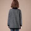 Women S Plus Size Thick Fleece High Neck Pullover Sweatshirt Mid Length