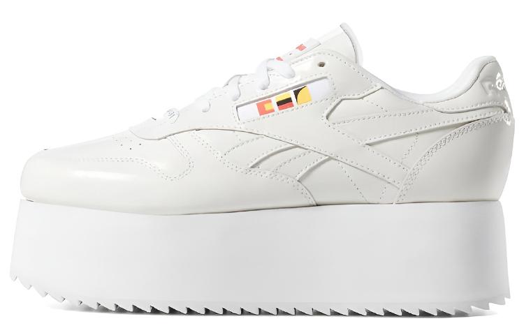 Reebok Gigi Hadid X Reebok Classic Leather Тройная Толстая Подошва Повседневная Обувь для Скейтбординга Белый Женский DV4110 39