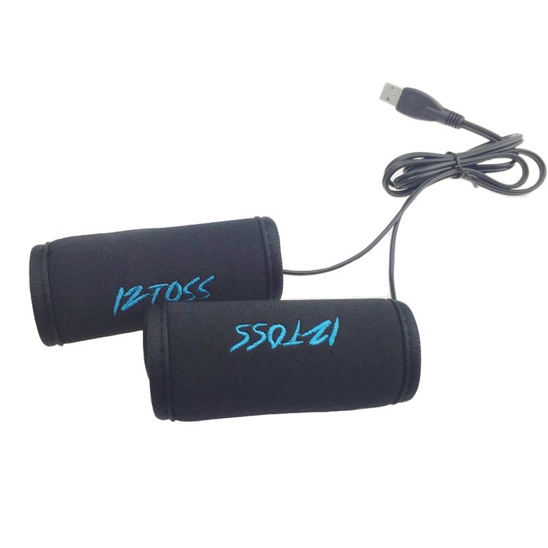 One Pair Of Winter Electric Motorcycle USB Heating Handles Heated Grips Modification