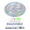 5D DIY Rhinestones Painting Sets Color Lasting Cute Cartoon Ocean Rhinestone Painting for Living Room Bedroom Wall Decor