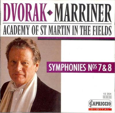 CD A. DVORAK - Symphonie 7/8 10354 Capriccio 1991 Europa Klassik Gebraucht