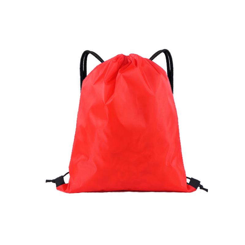 Waterproof Polyester Toy Drawstring Bag - Outdoor Sports Storage Backpack
