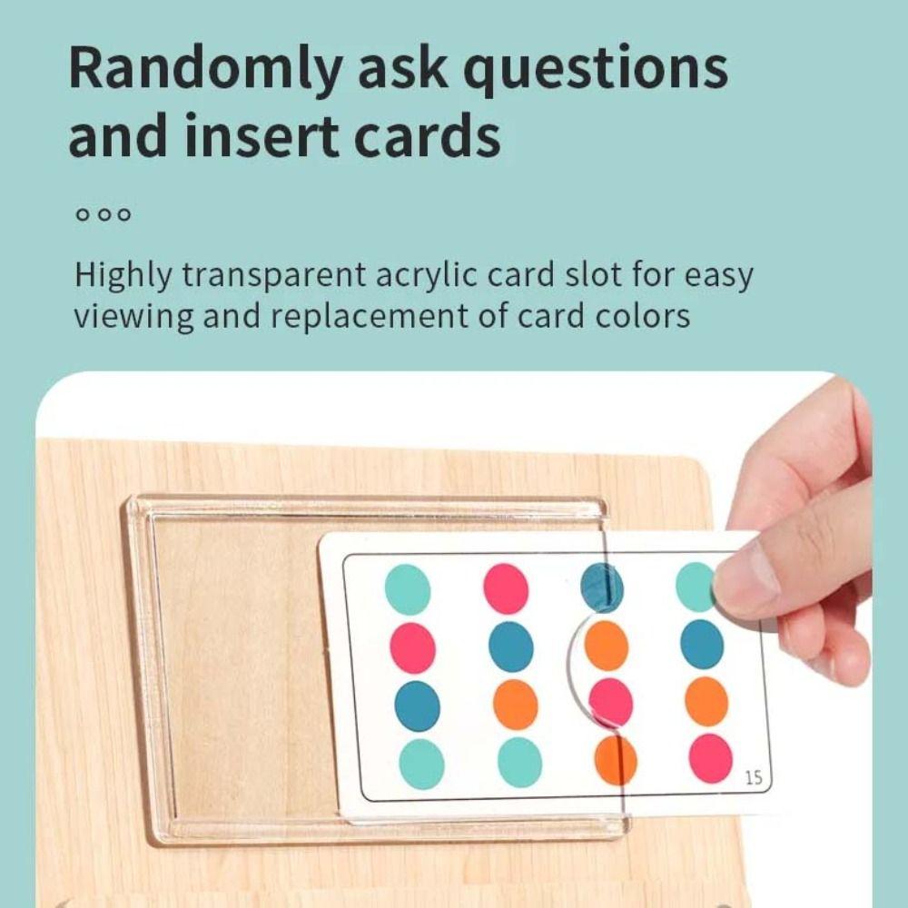 Brain Logic Colors Matching Game Training Enlightenment Colors Cognitive Puzzles  Kids Toy