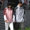 Men's & Women's Outdoor 3-in-1 Detachable Waterproof Windproof Ski Jacket Set with LOGO