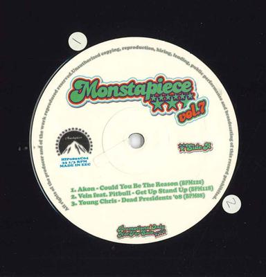 12inch Record VARIOUS - Monster Piece Vol.7 HIP0802C04 NONE Rap & Hip-Hop/R&B Used