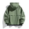 Spring Men's Windproof Waterproof Jackets Outdoor Loose Casual Couple Outwear Male Japan Style Hooded Zippers Jacket
