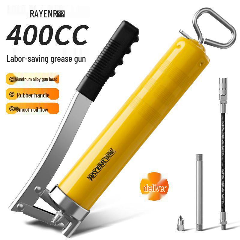 

Прозрачный шприц для смазки высокого давления с рычагом двойного давления - Инструмент для обслуживания автомобиля и инжектор для масла