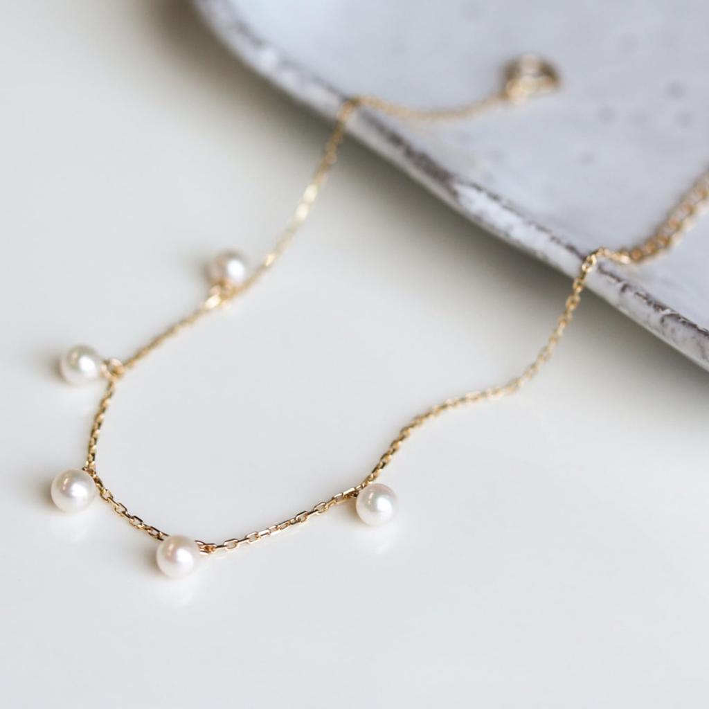 [cui-cui] Pearl K10YG Bracelet for Women