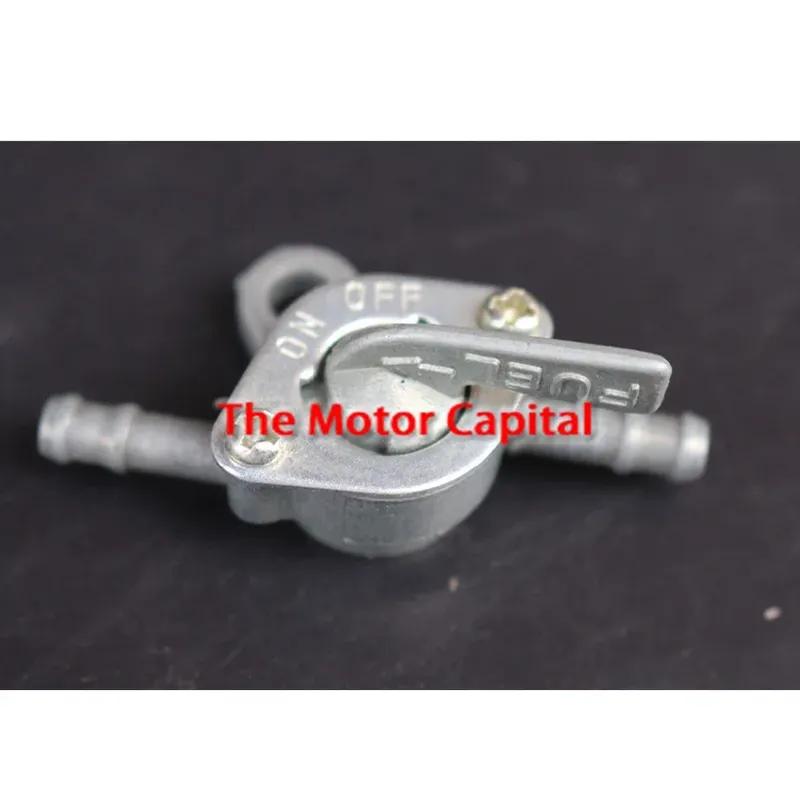 2pc Universal Motorcycle Scooter SUV Inline Petrol Fuel Tap on-Off Switch Motobike for 90cc 110cc 120cc 125cc 140c