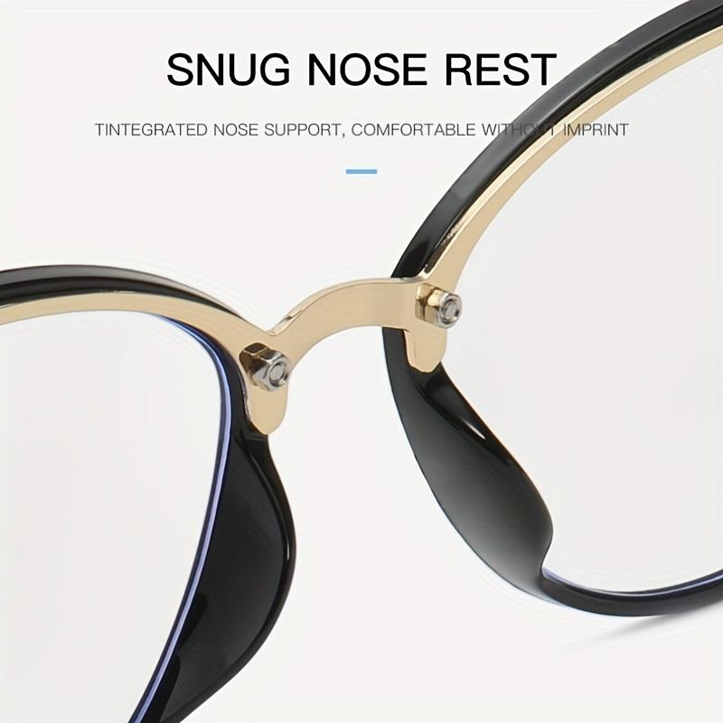 New Model Metal Cat'S Eye Fashion Day And Night Dual-Use Anti-Blue Light Glasses For Men And Women