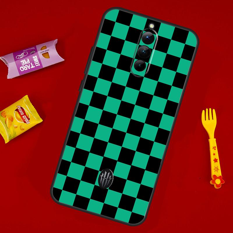 Checkerboard Checkered Board Case For ZTE Nubia Red Magic 10S 10 11 Pro Plus 10 Air 6S 7S 6 7 5G 8 8S 9 9S Pro Plus Cover