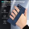 Suitable for Samsung S25 Ultra Mobile Phone Case Ultra Thin Matte Wrist Strap S24plus Full Wrap Transparent Anti Fall Hard Cover 3