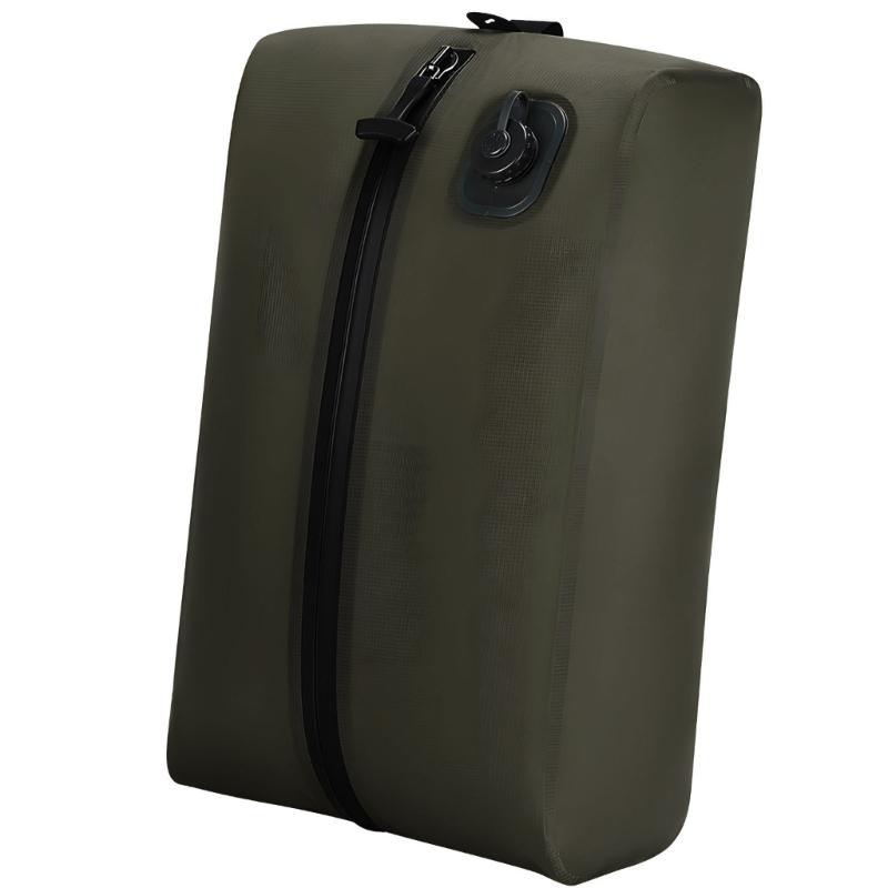 Portable Vacuum Sealed Clothing Organizers Waterproof Foldable Design For Luggage Space Optimization Travel Essential Storage зелёный 3490₽