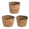 Handcrafted Planter Baskets Hand Woven Indoor Flower Pots Covers for Plant Succulents Flower Baskets Home Decorations