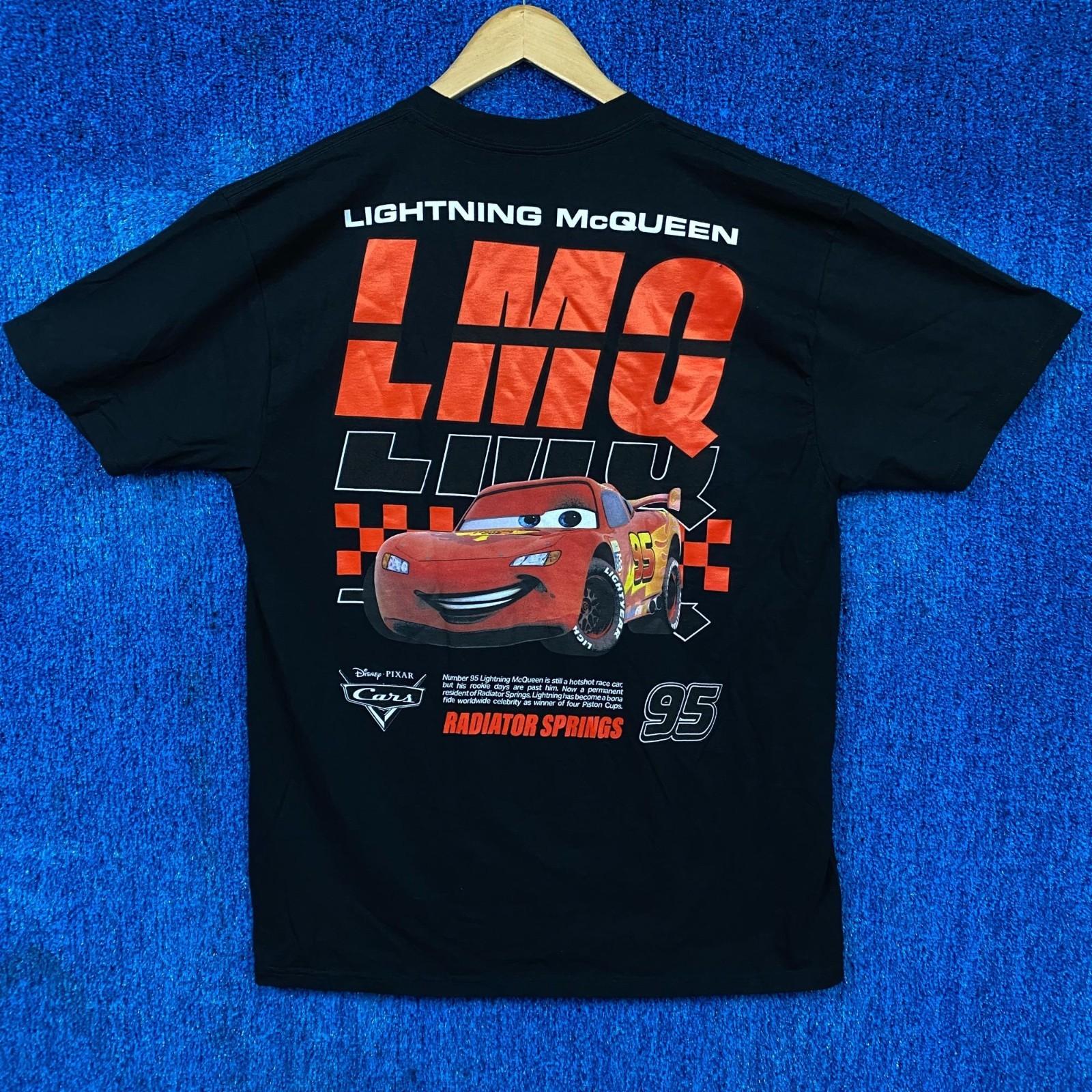 Cars “Lightning McQueen” Graphic T-Shirt Size L Unisex T-Shirt L