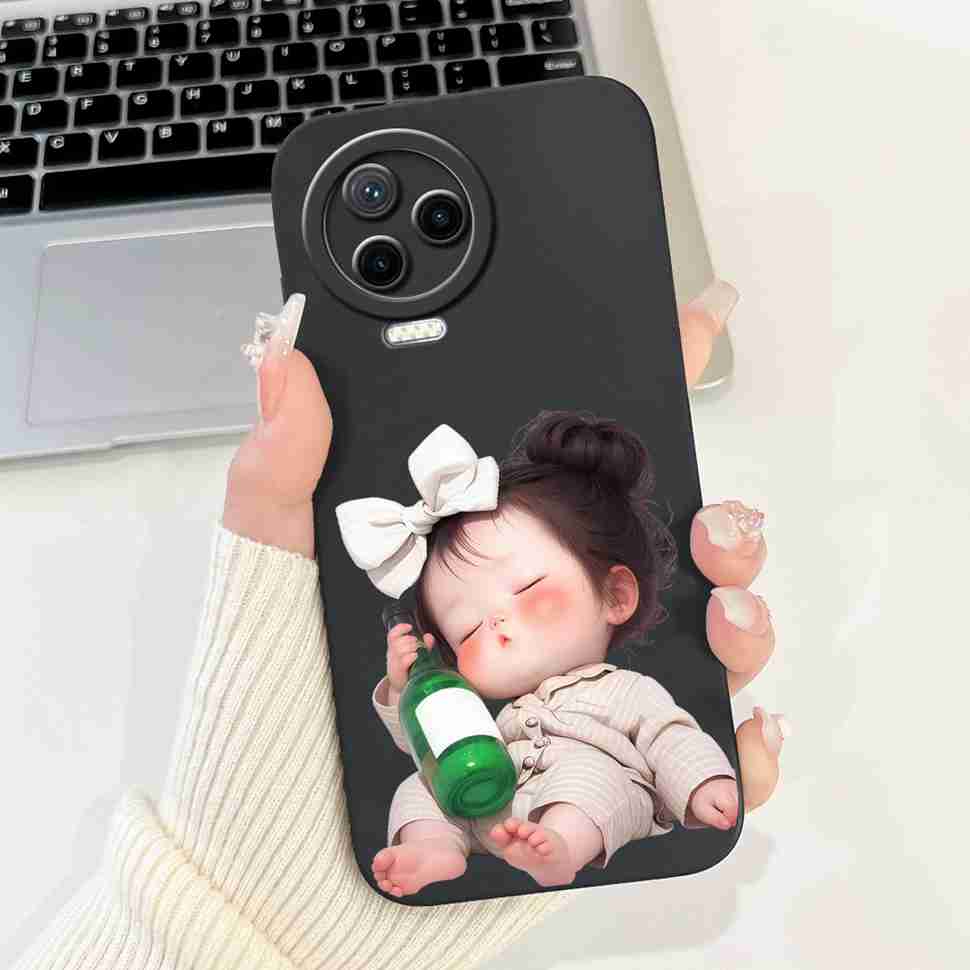 For Infinix Note 12 Pro 4G X676B 6.7" Case Colorful Flower Butterfly Soft Silicone Cover For Infinix Note12 2023 Bumper Casing