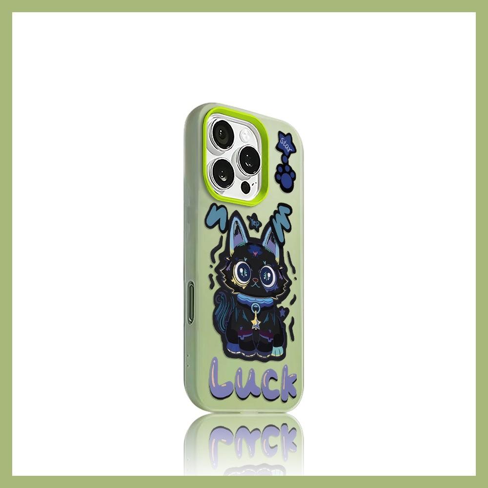 

Lucky Meow Star for Phone17promax for Apple 16pro Will Not Hit The Phone Case 15 New Model 13 For Apple X/XS