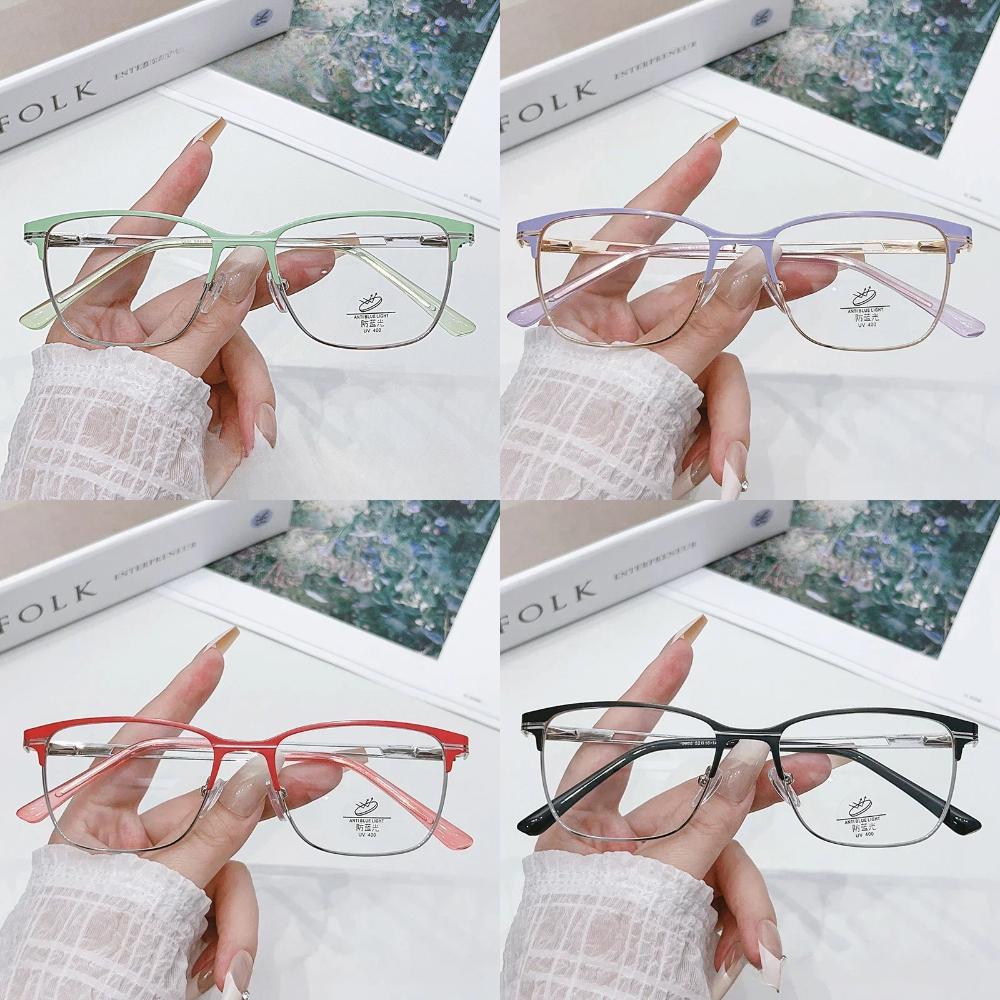 New Ultra Light Glasses Anti Blue Light Glasses for Women Fashion Square Eyeglass Frame Myopia Eyewear Accesorios Para Mujer