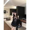 Spring New Arrival: Pure Desire Socialite High-End Patchwork Bodycon Halter Dress for Women