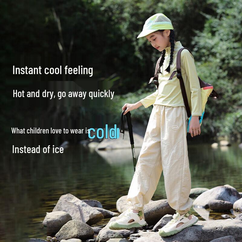 Moonkids Girls' Quick-Dry Outdoor Hiking Set