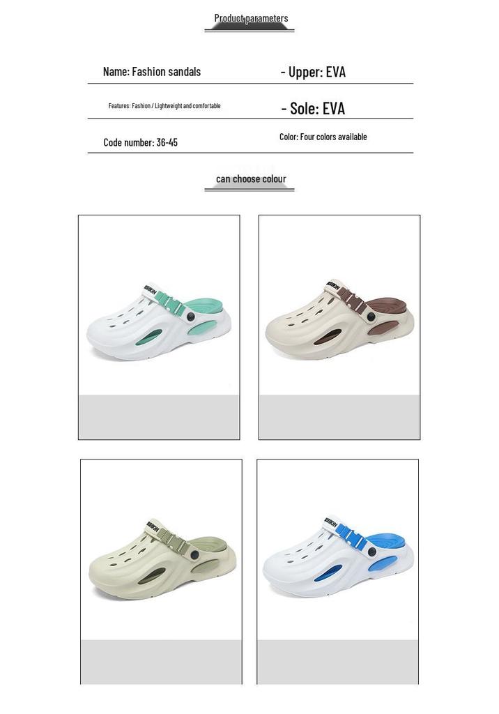 2025 Summer Unisex Thick Sole Non-slip Fashion Slippers