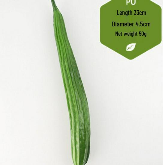 Artificial Vegetable Set: Eggplant, Cabbage, Cucumber, Celery, Spinach - Kitchen Decoration