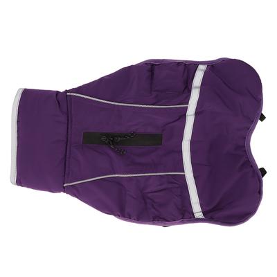 Cappotto Invernale per Cani Caldo Riflettente Impermeabile Regolabile Giacca Imbottita Spessa Morbida per Cani Piccoli Medi