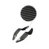 Pure Carbon Fiber Car Front Steering Wheel Shifter Extend Cover For Mini R60 R61