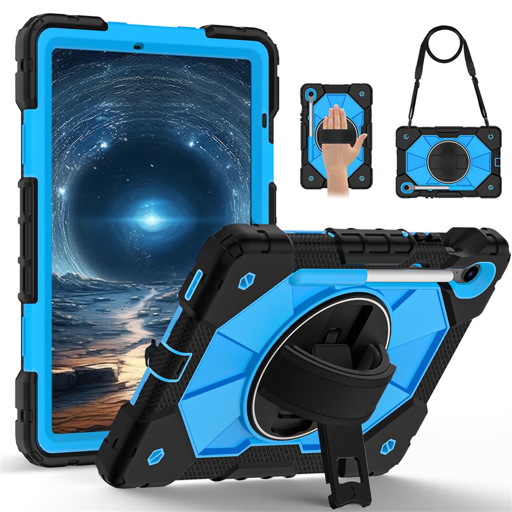 

Повний захист на 360 градусів! Багатофункціональний чохол для планшета Samsung Galaxy Tab S10 FE/Tab S9/Tab S9 FE Samsung Galaxy Tab S10 FE синій