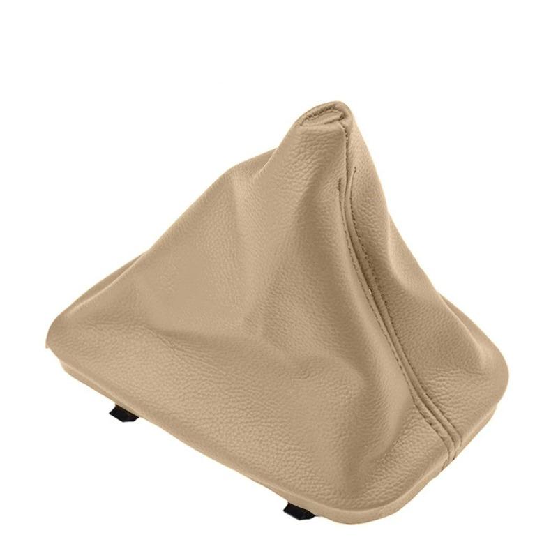 Suitable for E30 E36 E39 E46 E87 E90 Car Shift Lever Manual Shift Protection Cover Black BMW Leather Gear Shift Cover with Frame