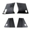 4Pcs Stainless Steel Door Speaker Cover Trim Compatible with For Volvo For S90 2017 To 2026 OEM Fit No Modification Needed