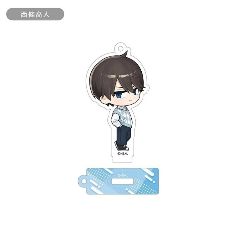 Anime Dakaretai Otoko 1-i ni Odosarete Imasu Keychains Acrylic Stand Model Plate Decoration Originality Desk Figure Cartoon 10CM