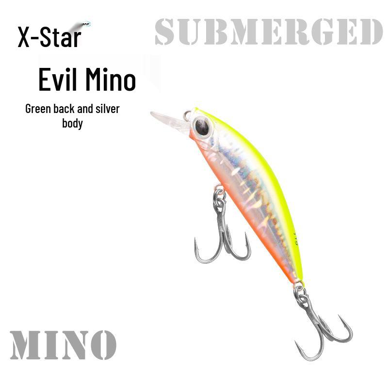 Barracuda Minnow Lure: Slow-Sinking, Long-Cast Wobbler for Accurate Sea Fishing