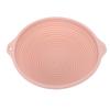 Silicone Bread Proofing Basket Built In Reinforced Steel Rim Ring Round Dough Proofing Bowl Container with Handles
