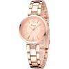 KIMIO K6133 Women's Analog Wristwatch Silver Stainless Steel 30m Water Resistant