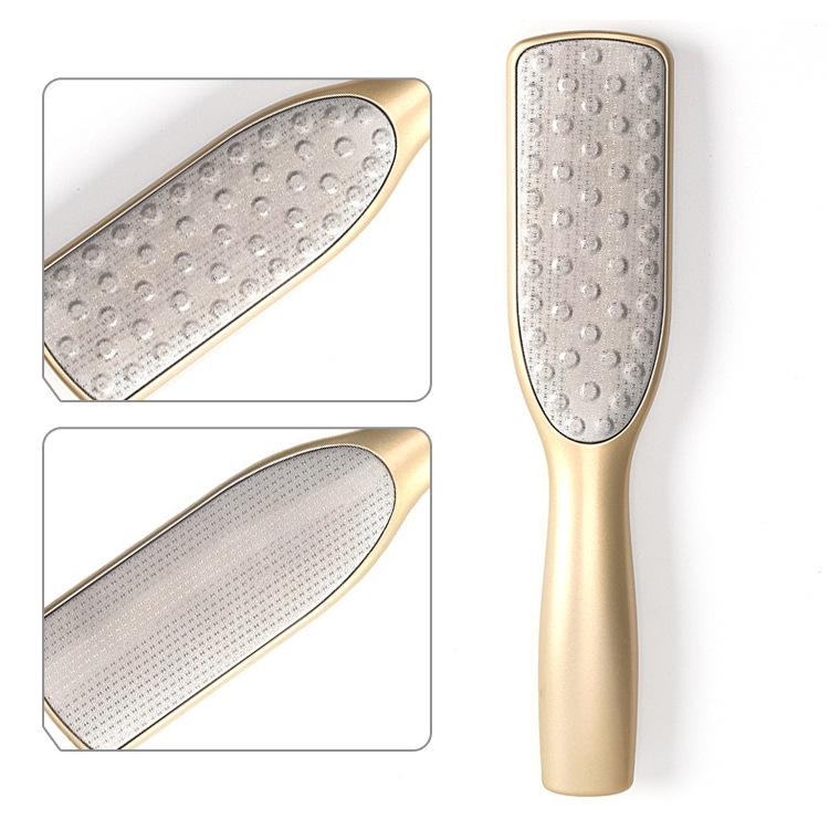 Stainless Steel Foot File & Scrubber: Dead Skin Remover, Corn Remover, Skin Grinding, Foot Care Washing Brush
